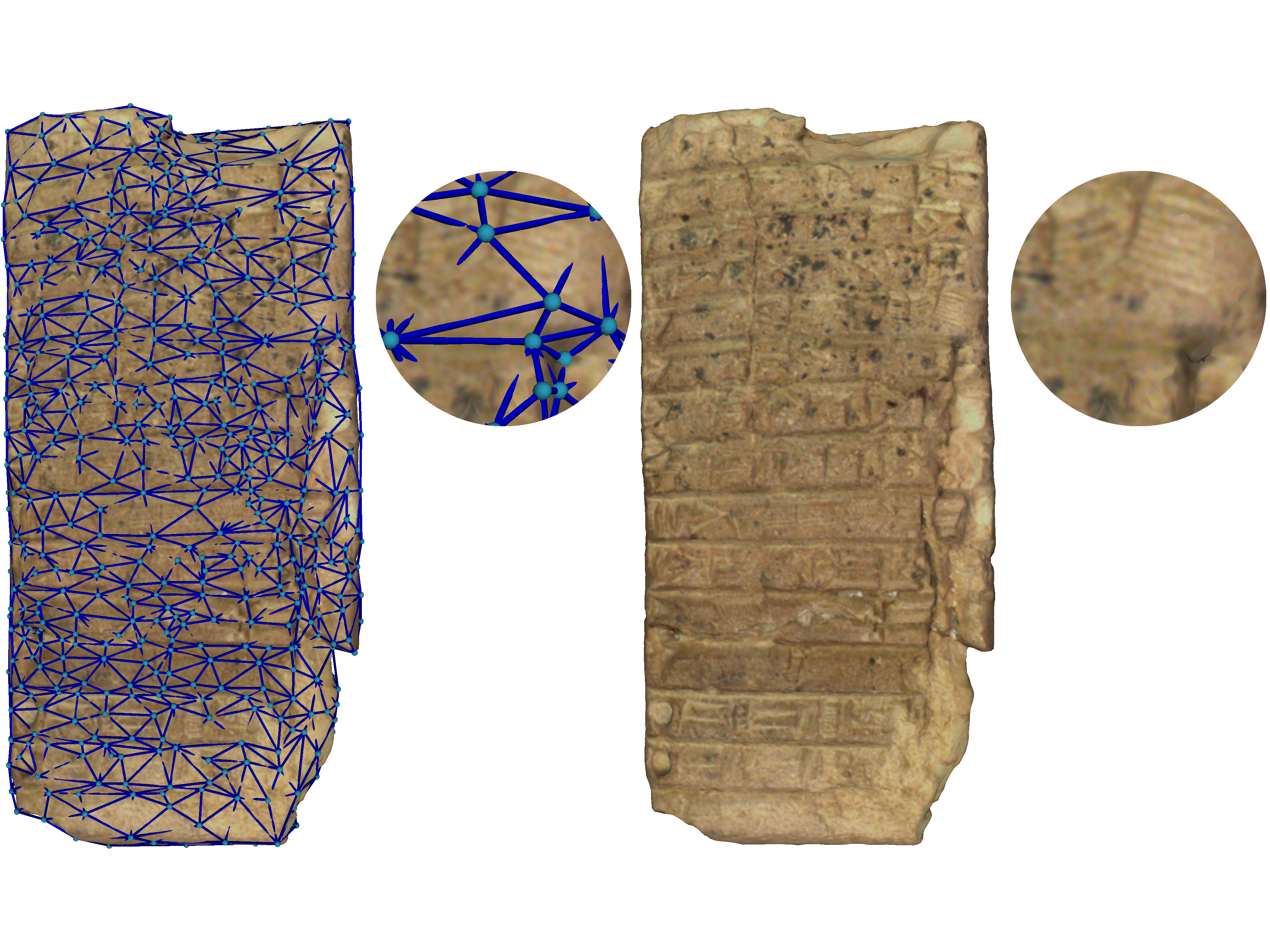 Cuneiform tablet AR app